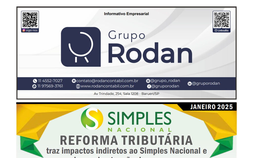 Grupo Rodan - Informativo Empresarial Janeiro 2025