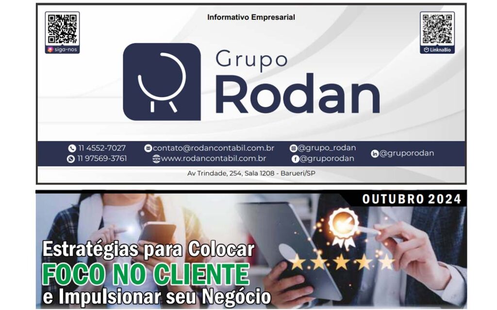 Grupo Rodan - Informativo Empresarial Outubro 2024